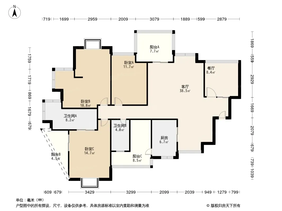 玲珑南域户型图