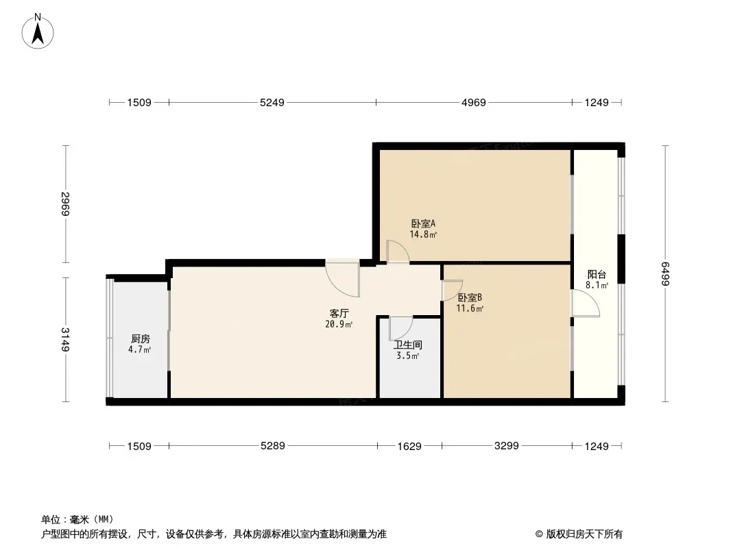 滨河南路3号院户型图