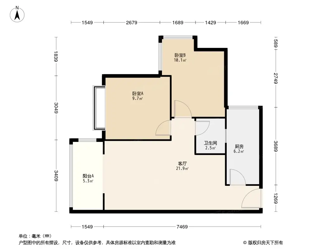 香木林领馆尚城户型图