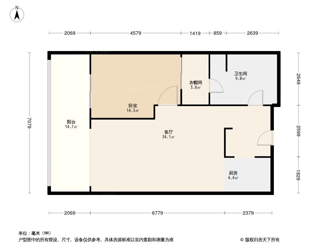 首创禧瑞都户型图