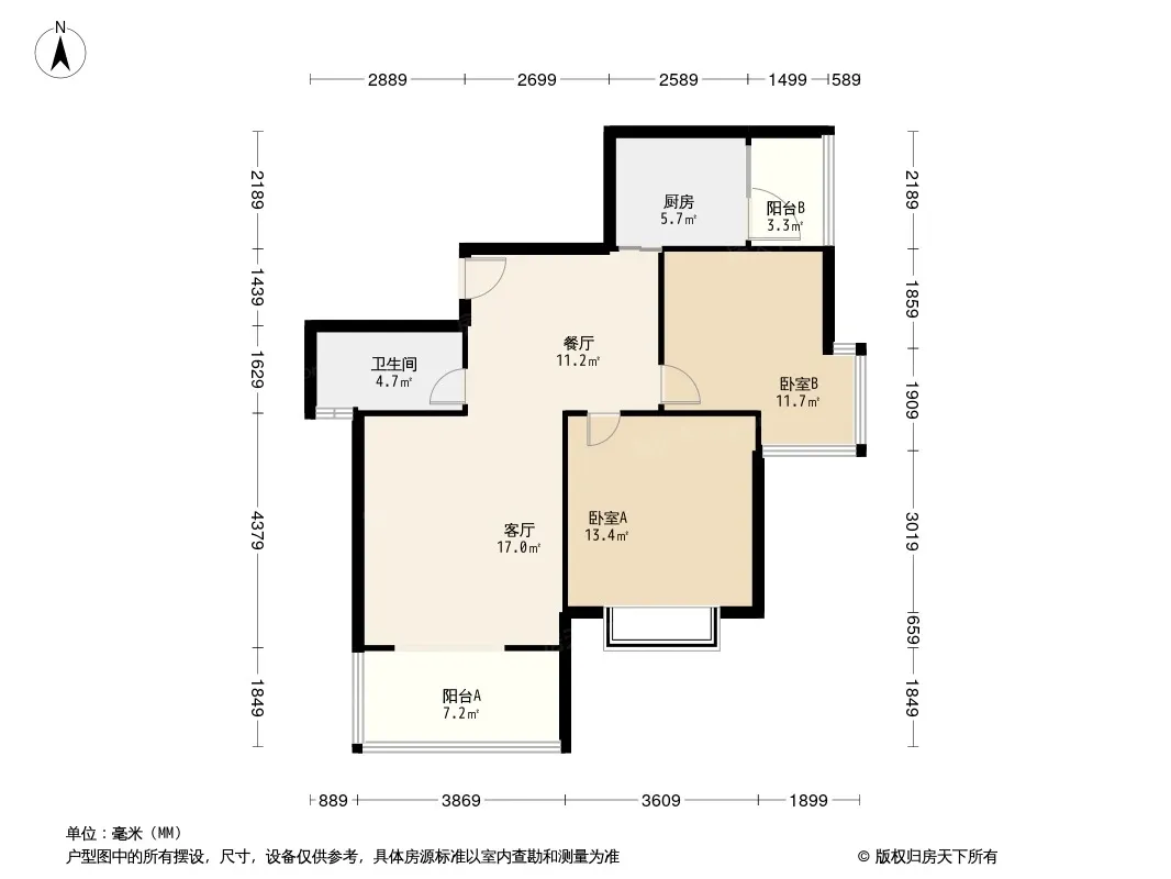 锦苑二期户型图