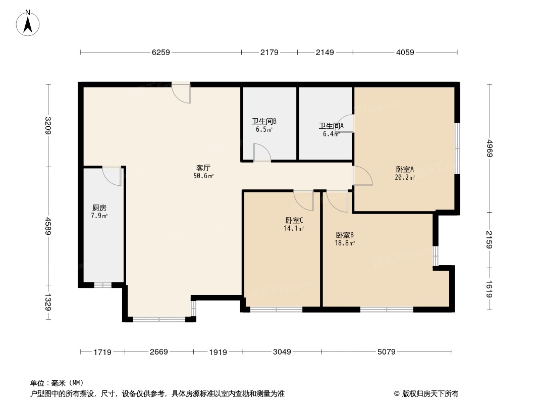 金领时代大厦户型图