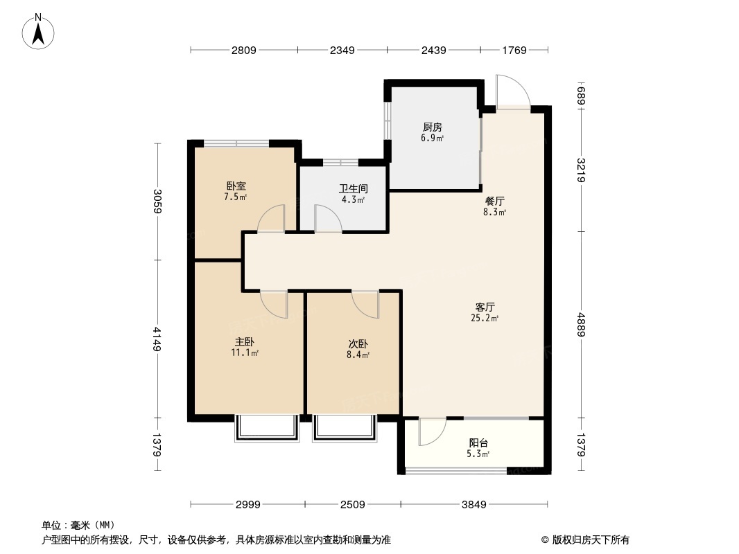 龙湖·紫都城户型图