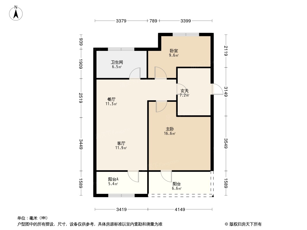 陌上花开户型图