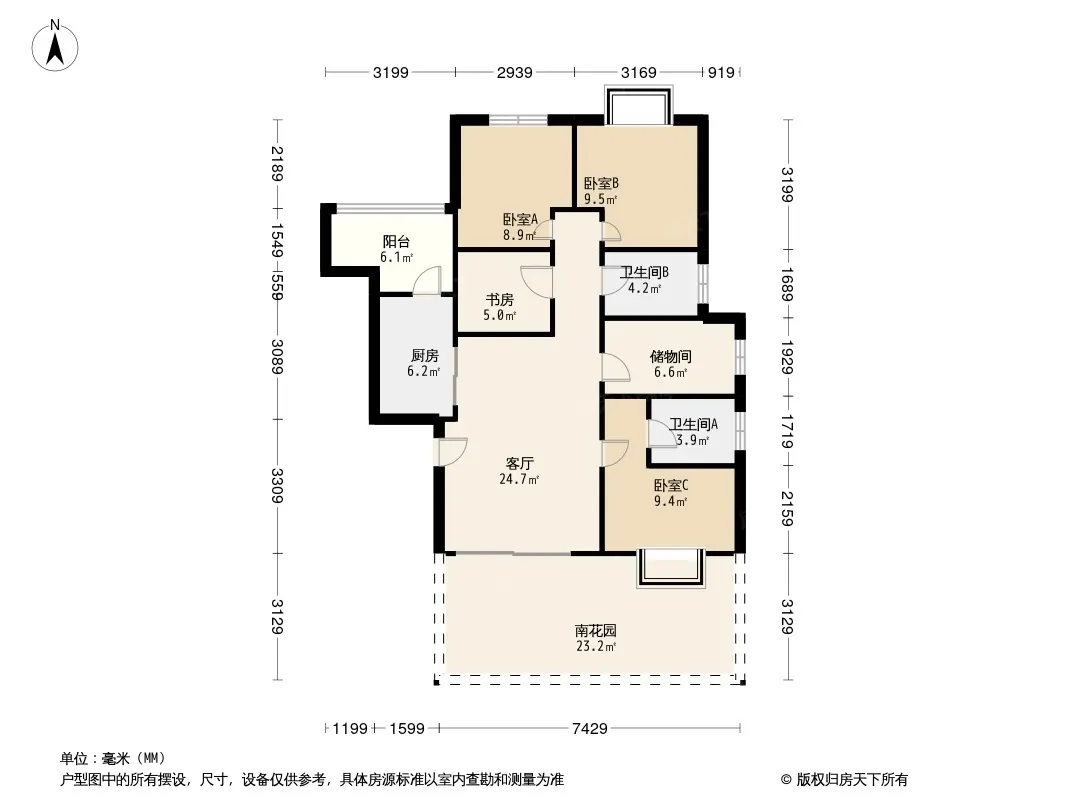 东林半岛户型图