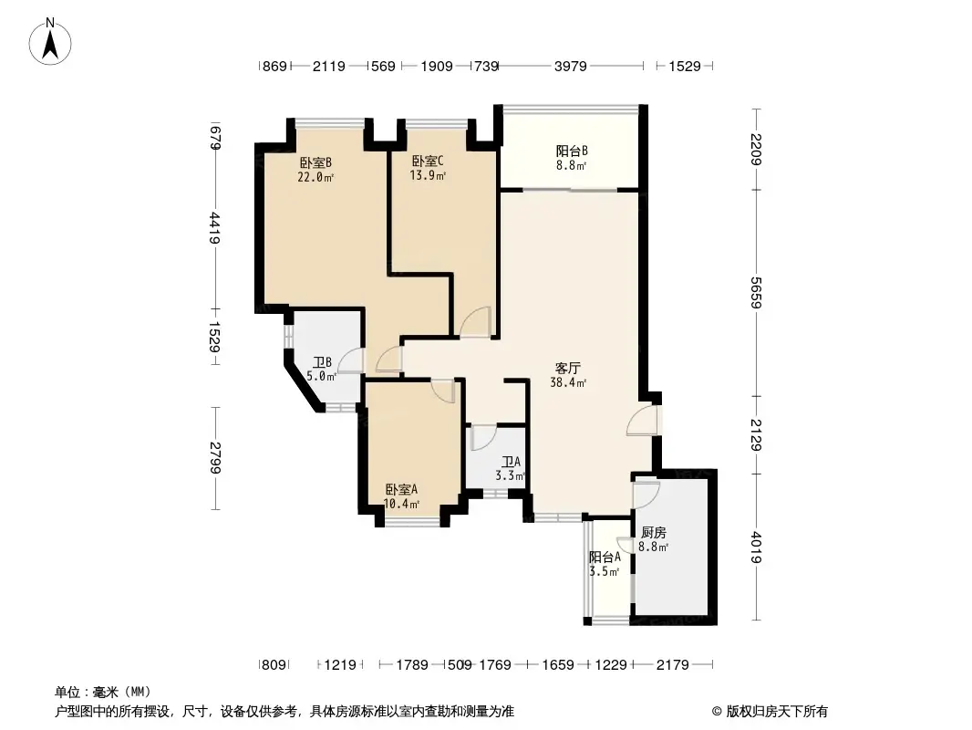 水印城户型图