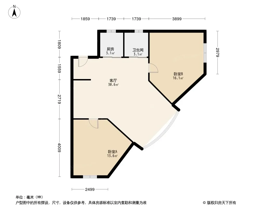 南桥花苑户型图