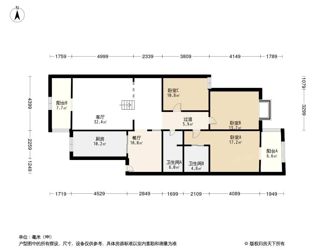 绿岸嘉苑户型图