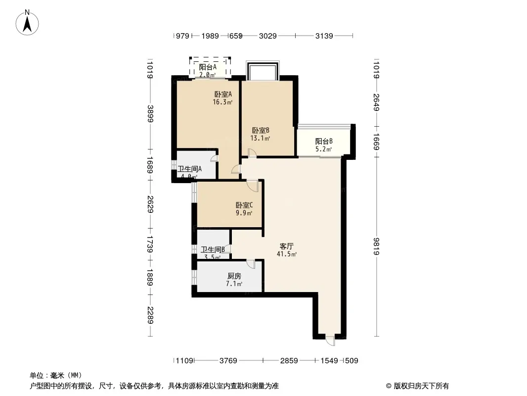成达综合楼户型图