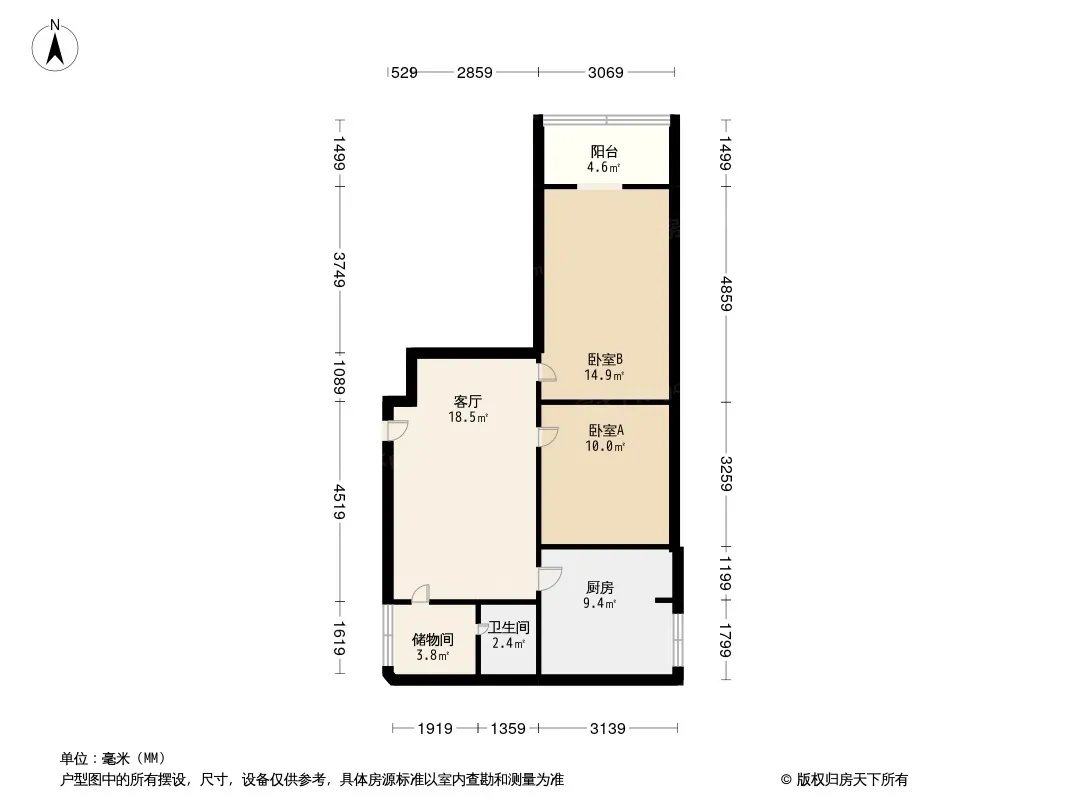 营和街62号院户型图
