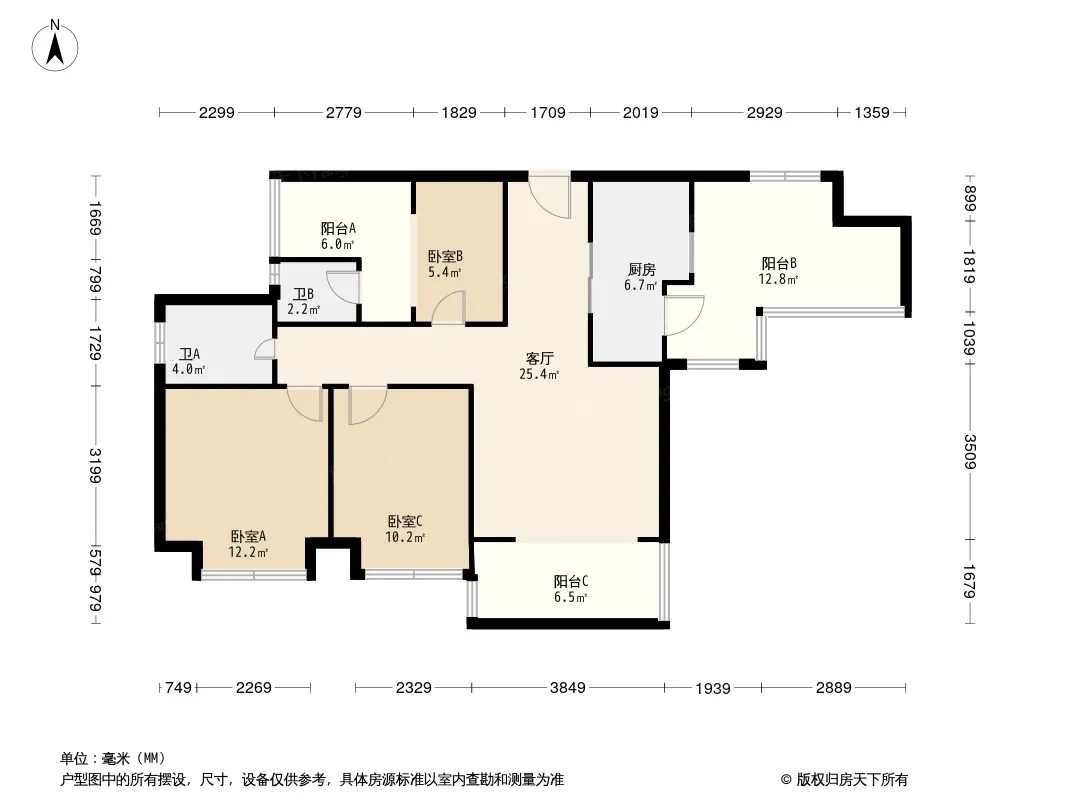西城鸥鹭湾户型图