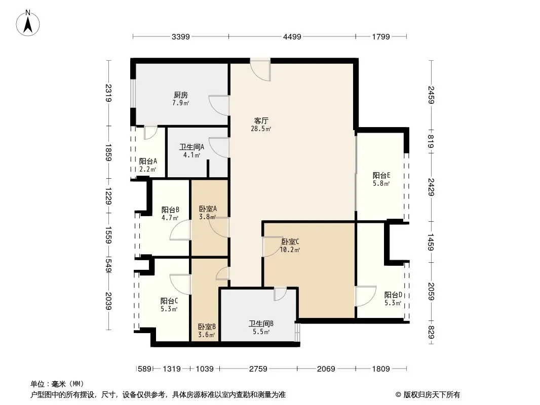 隆鑫十里画卷户型图