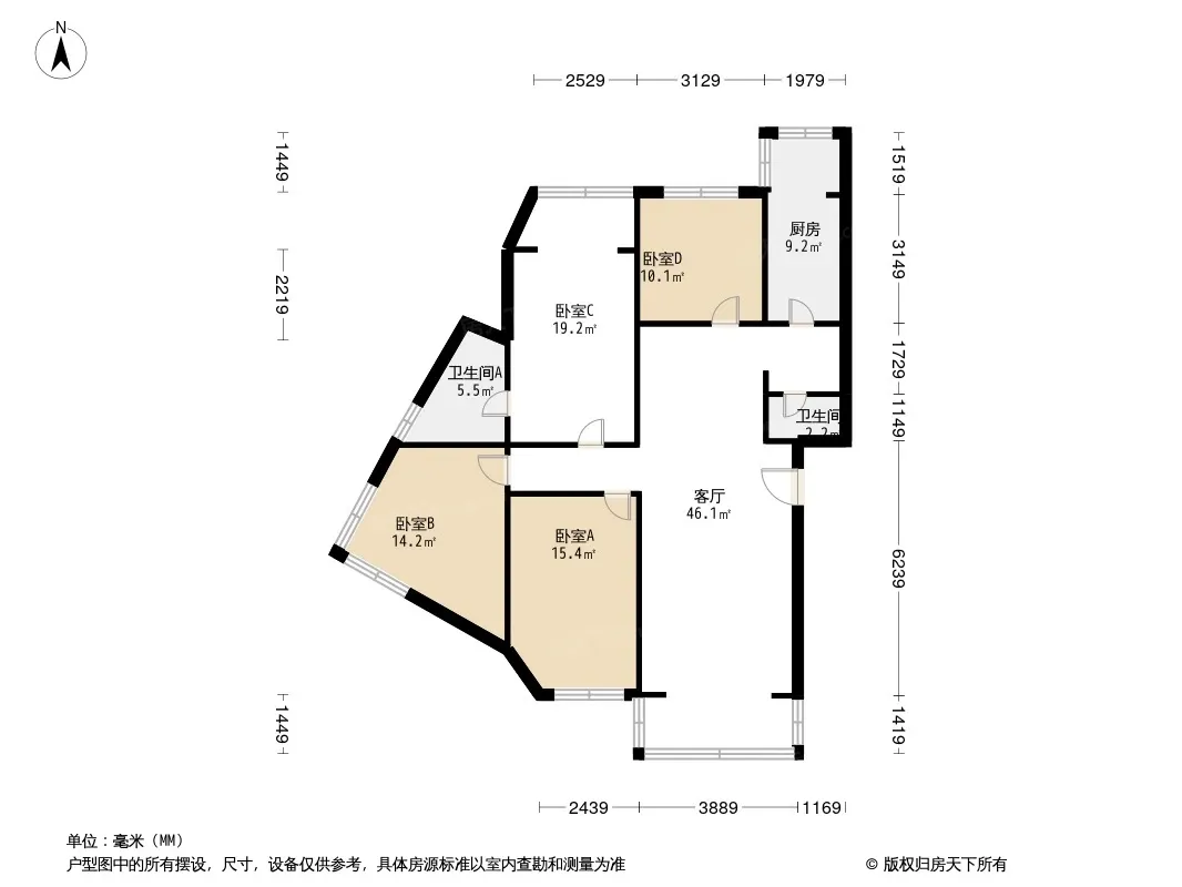 清溪苑户型图