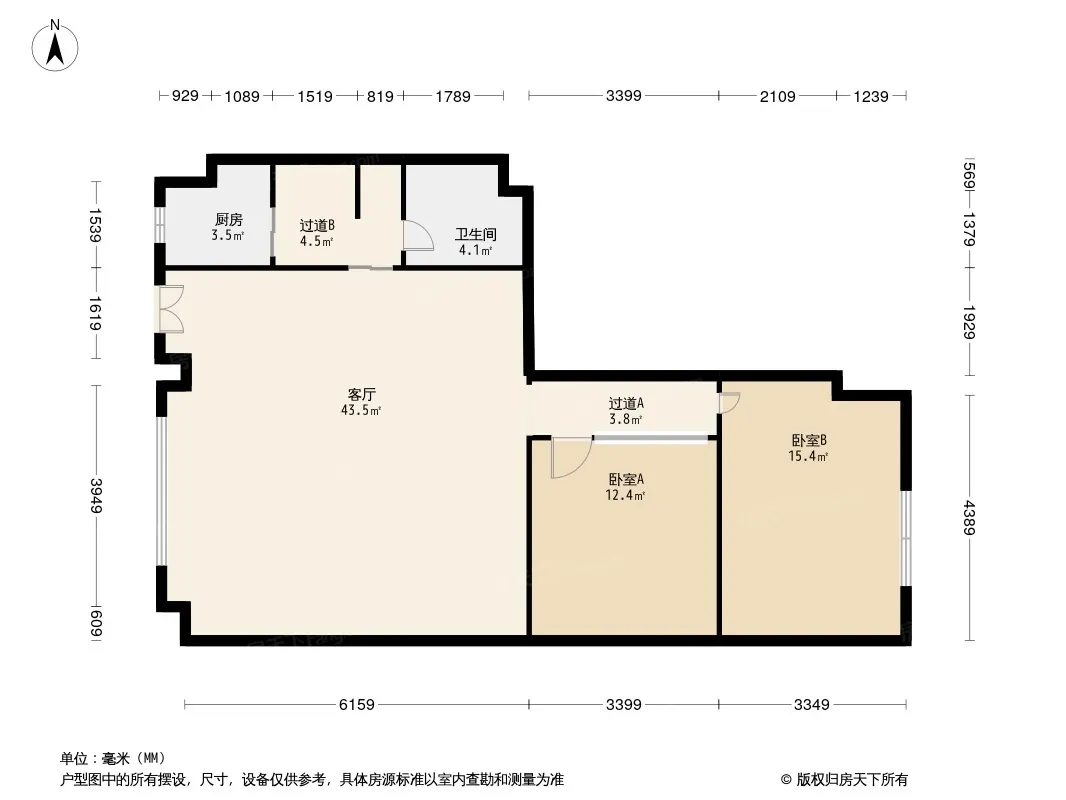 万年商寓户型图
