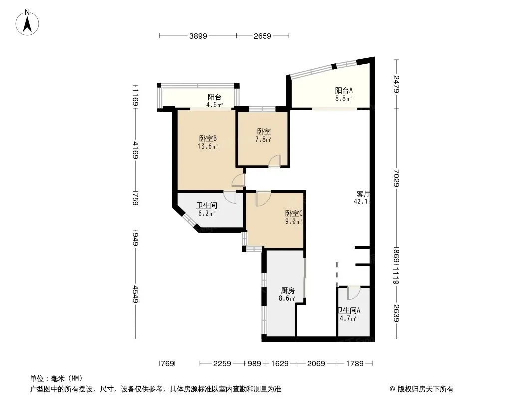 西城首峻户型图
