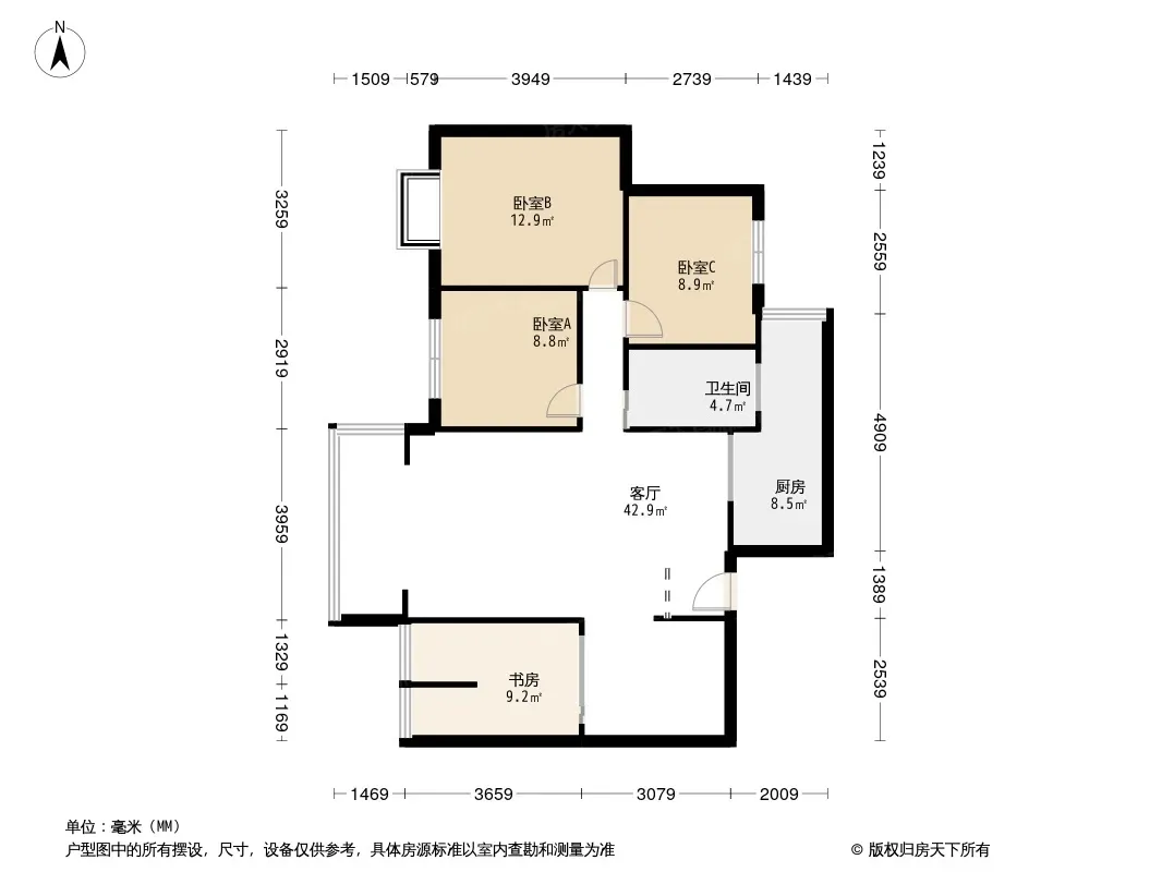 和顺天地户型图