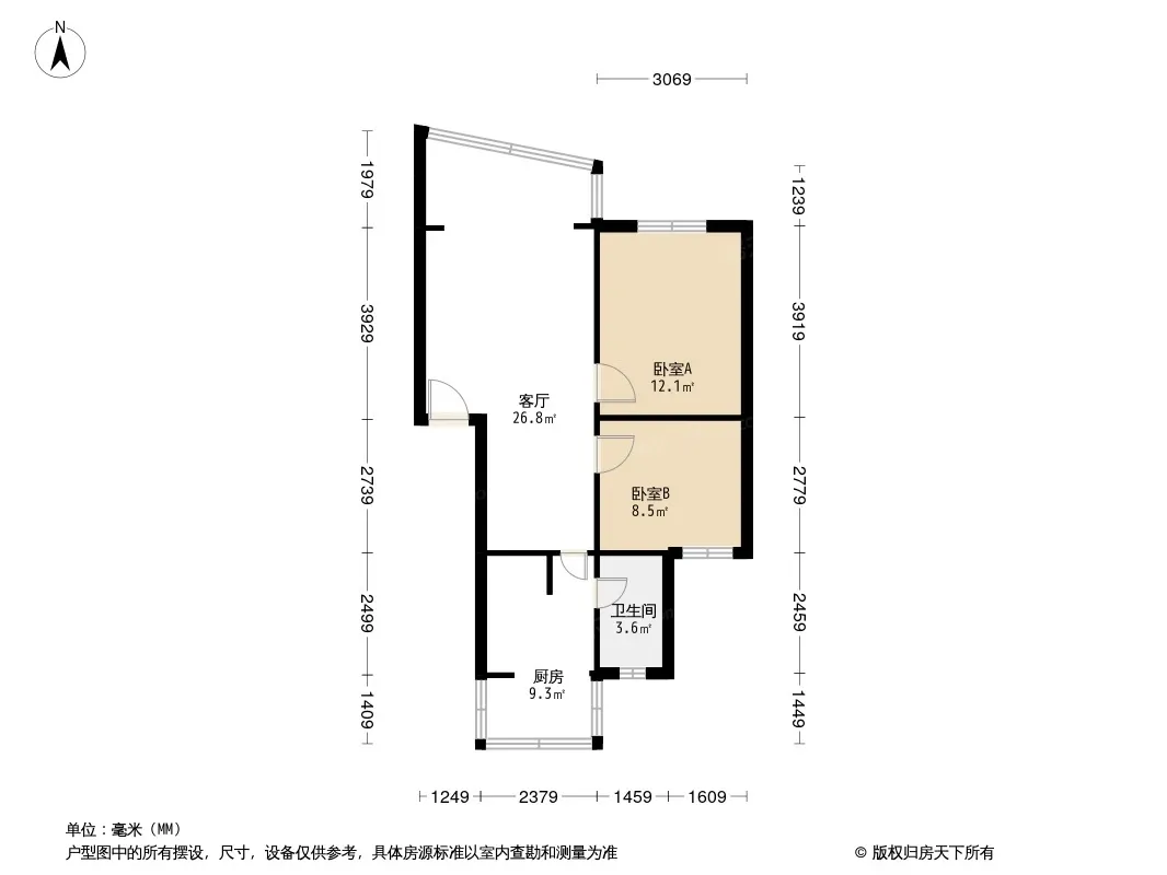 九里苑户型图