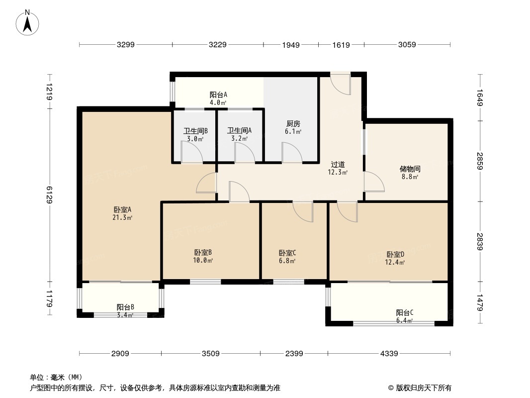 西西里二期户型图