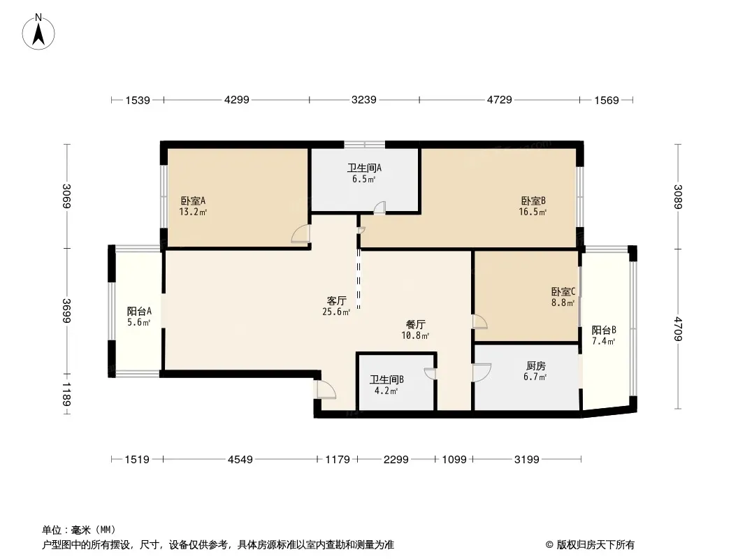 拉萨成都安居苑户型图