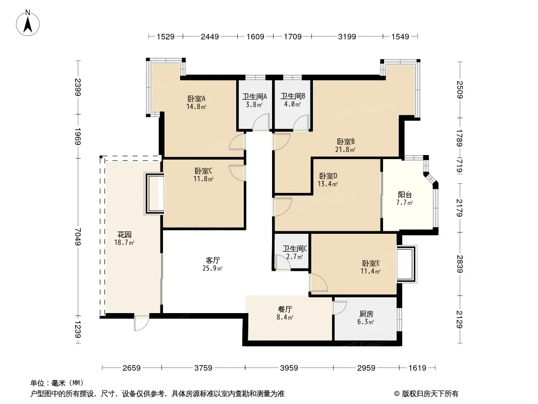 鸿运星城户型图