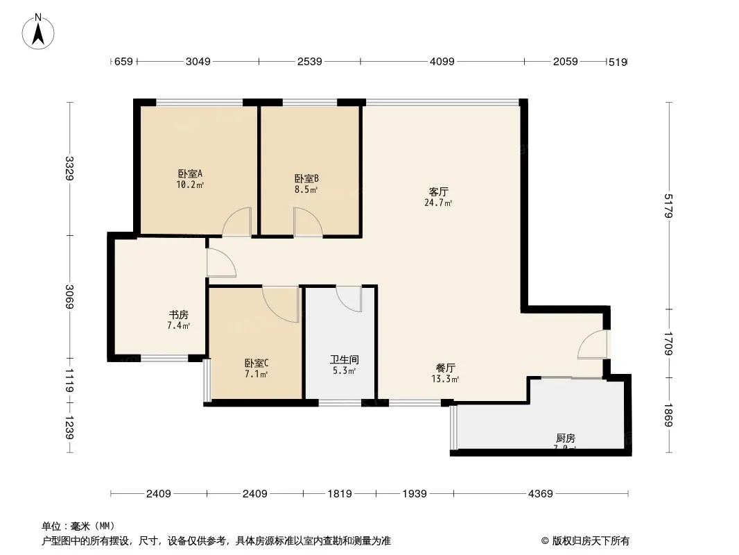 朗诗西溪里户型图