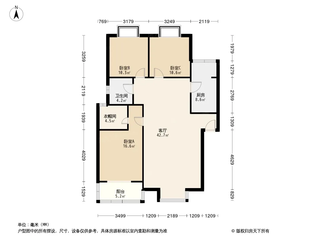 金泉阳光佳新苑户型图