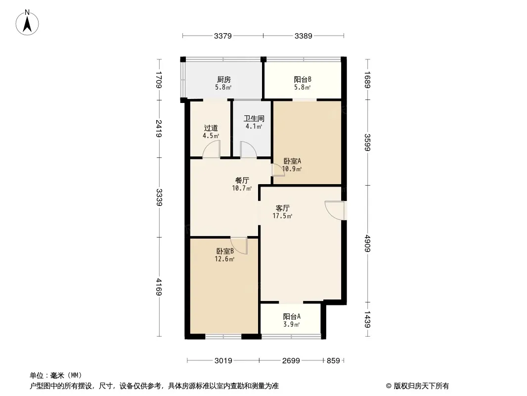 天祥街28号院户型图