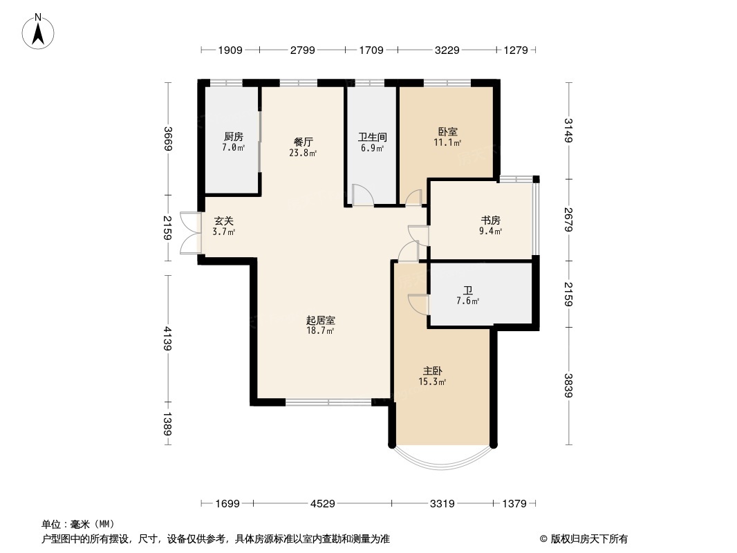 天润福熙大道户型图