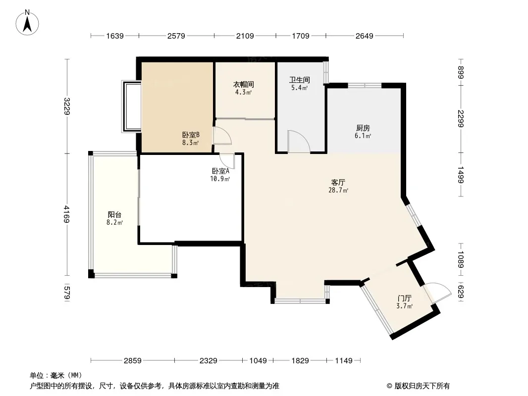 鑫盛白兰地户型图