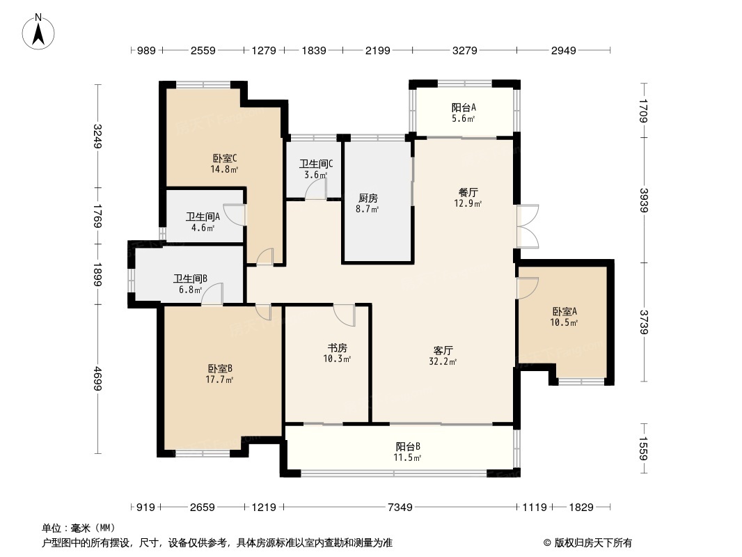 保利城户型图