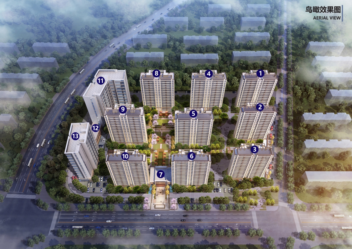 改善住房？为你搜罗2024年02月潍坊潍城的热门四居室楼盘！