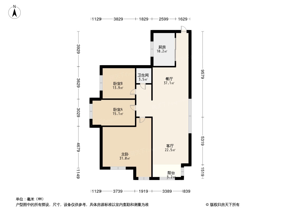 武汉锦绣香江户型图