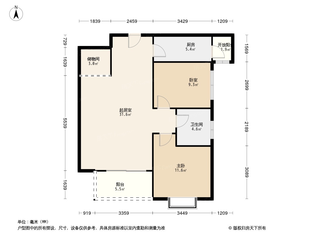 季景铭郡户型图