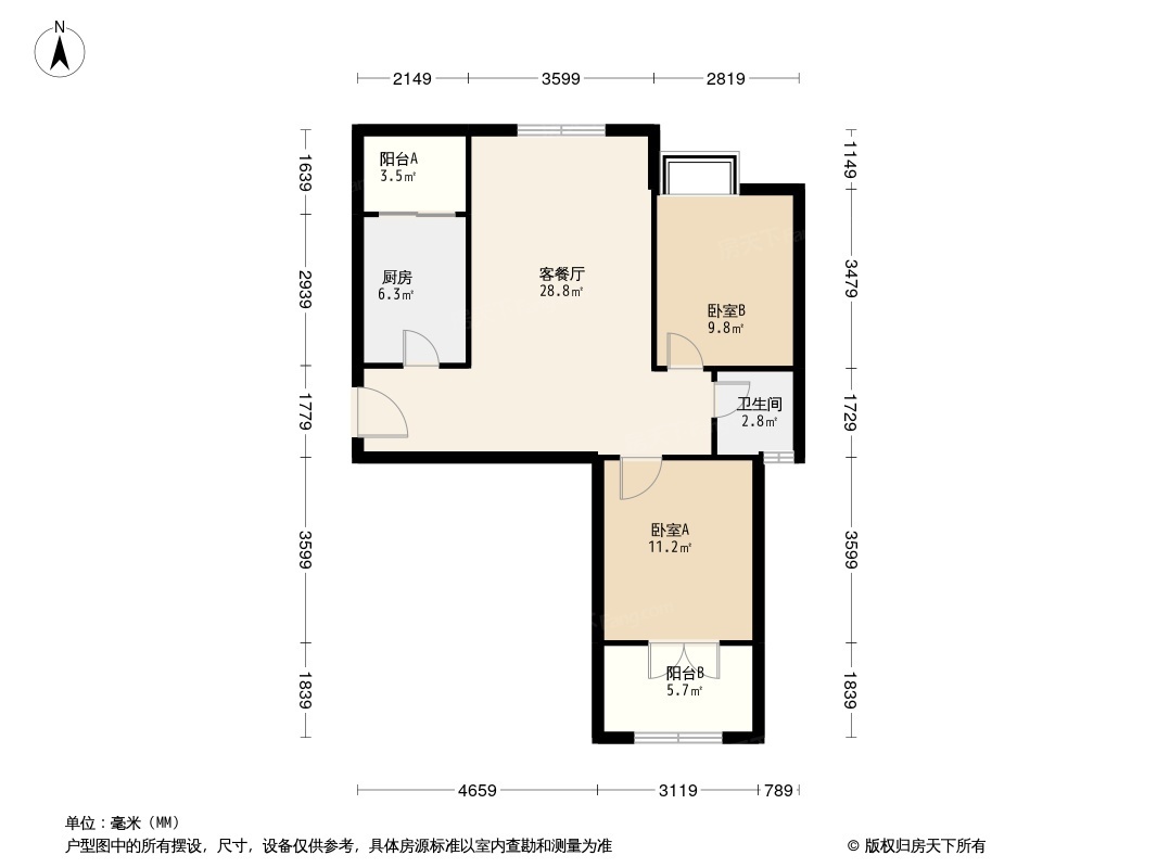 幸福时代户型图