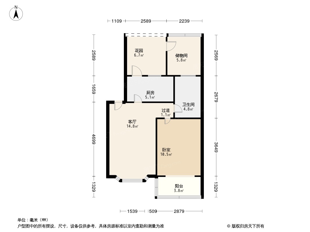 泰怡花园户型图