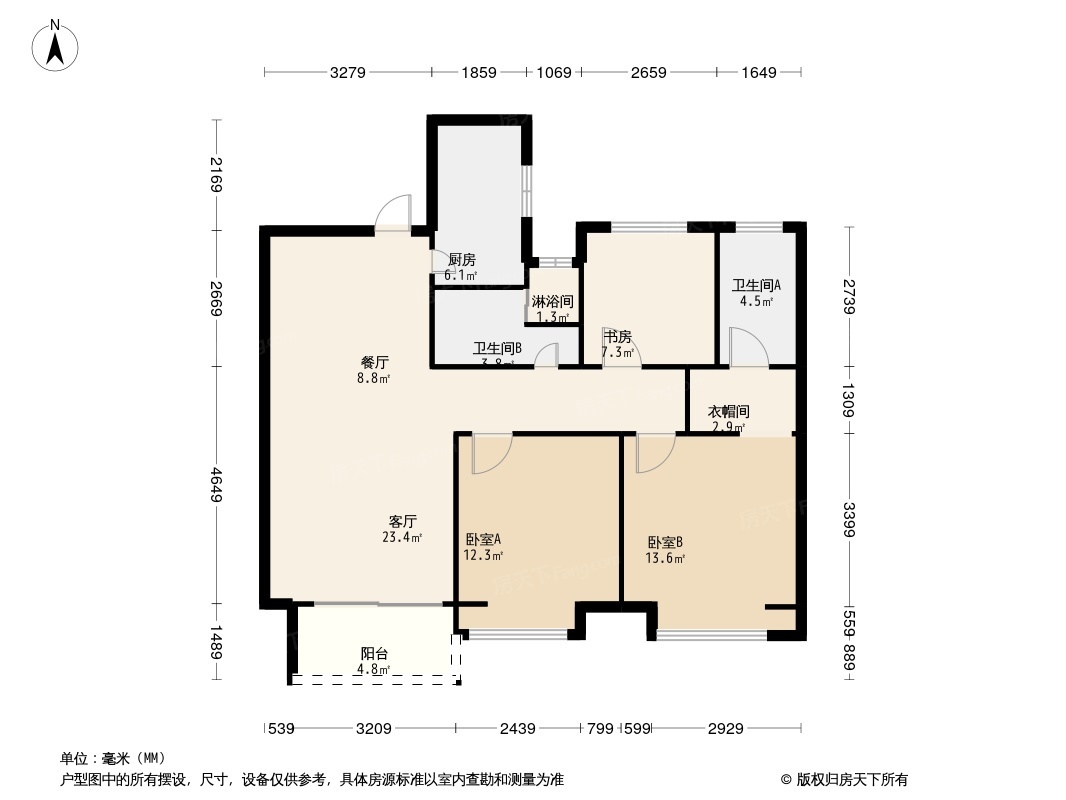 合景悦湖四季户型图