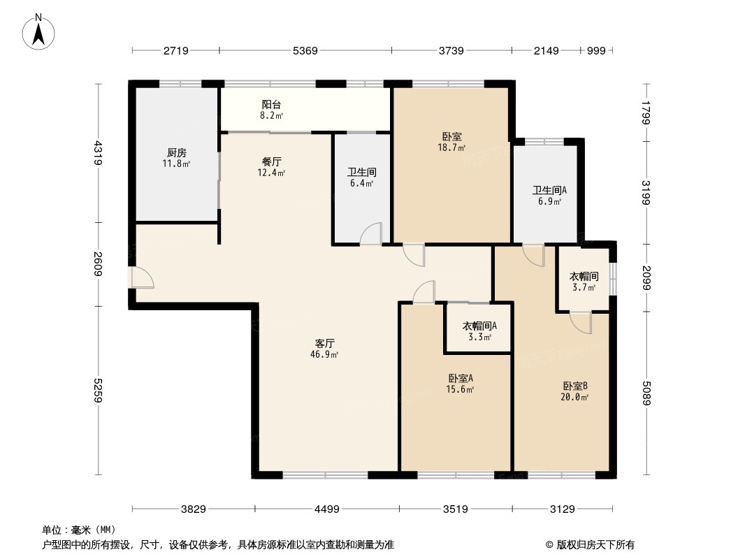 凯迪迪美逊户型图