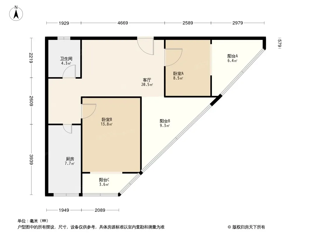 红牌楼北街17号院户型图