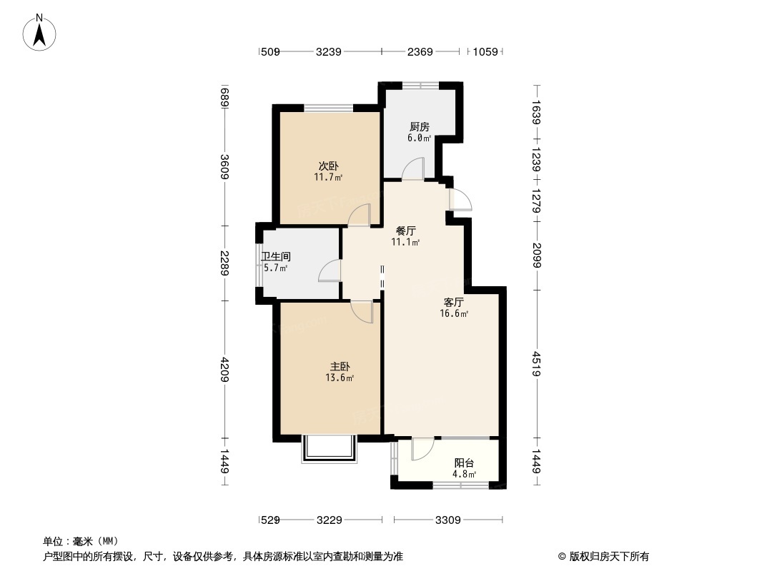 磊鑫河畔阳光户型图