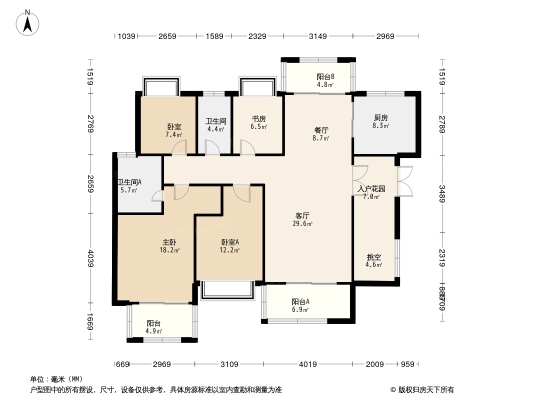 正兆景嘉园户型图