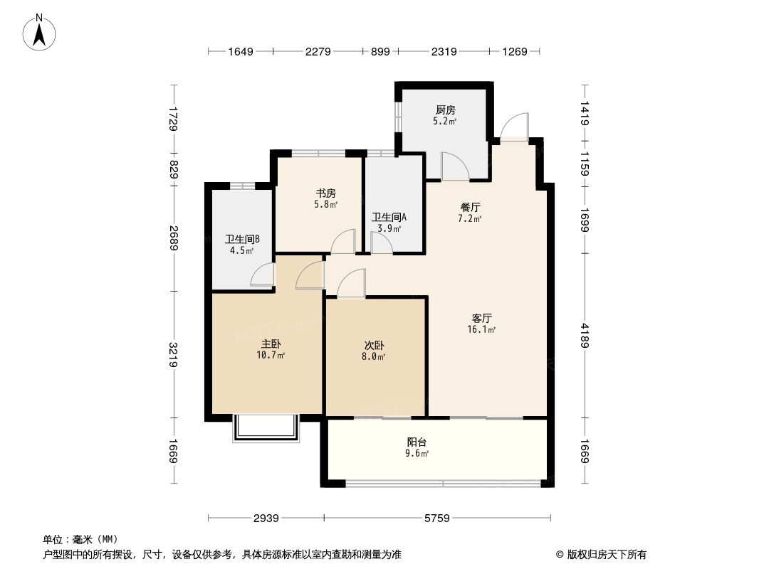 溧阳燕山映户型图