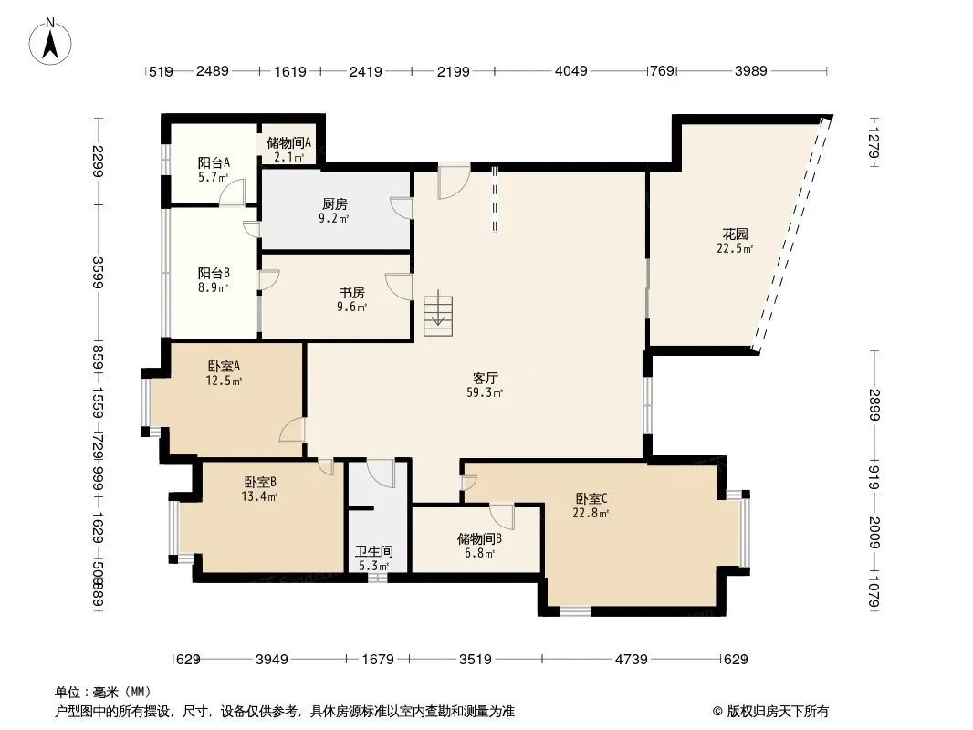 瑞景光华户型图