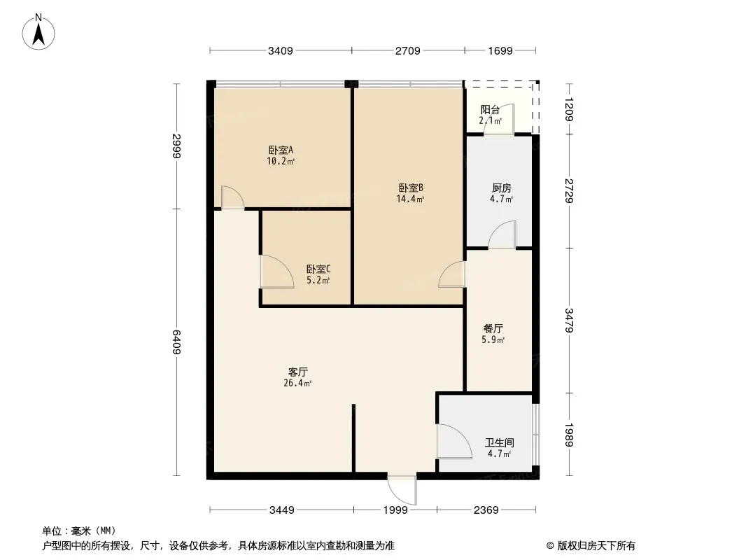 晋阳银座户型图