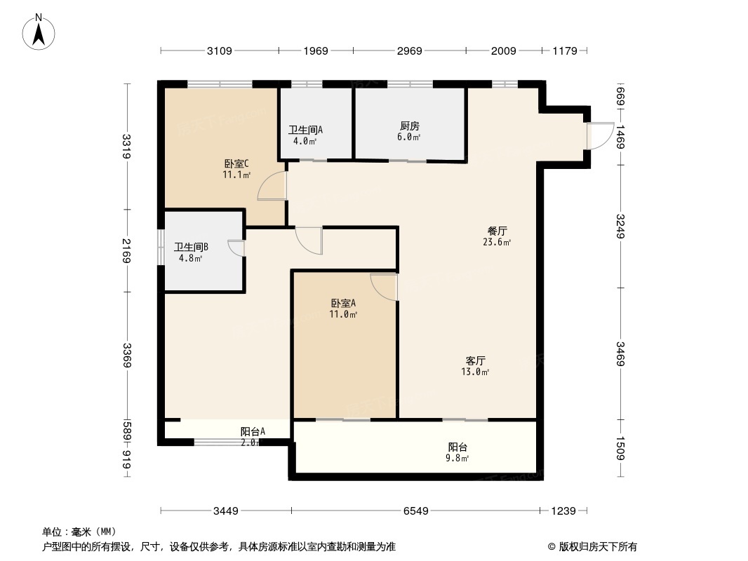 苏州紫珺兰园户型图