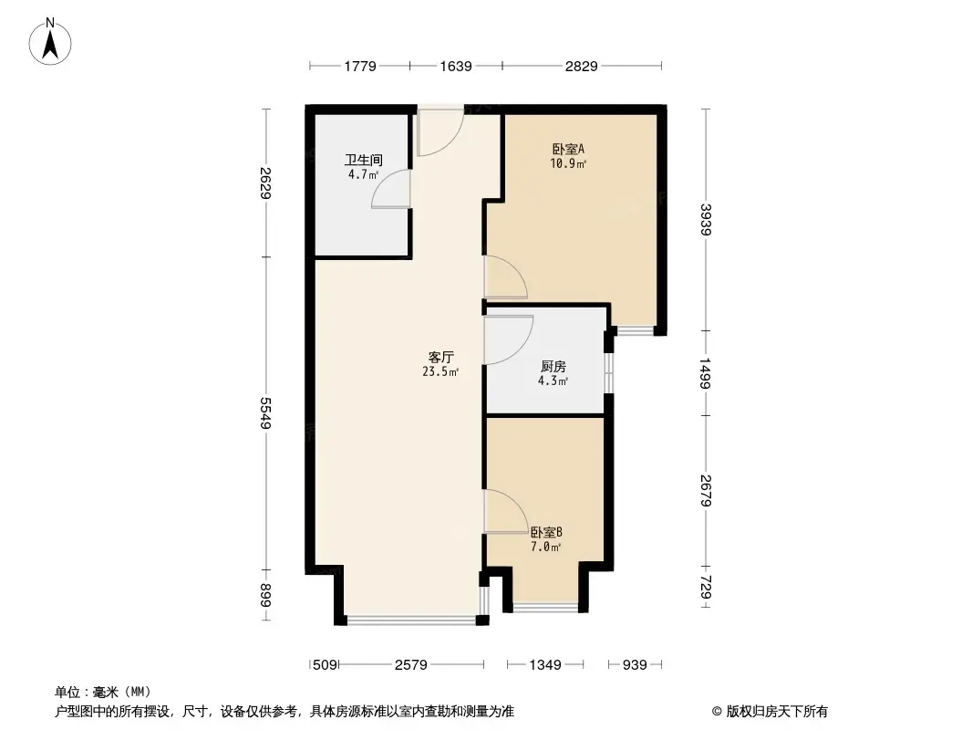 锦绣朋城户型图