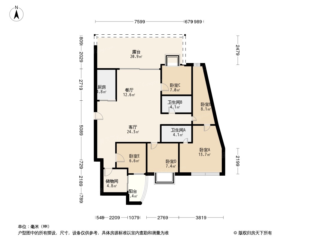 海西提户型图