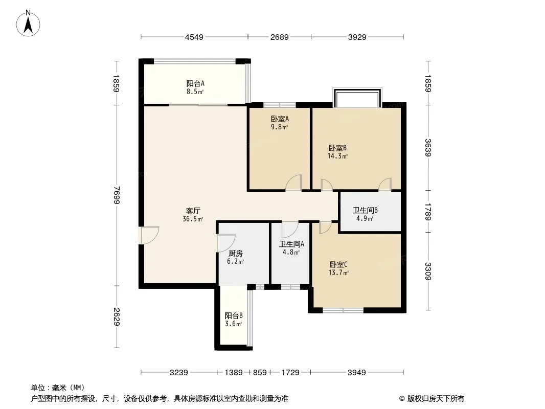 观景上东户型图