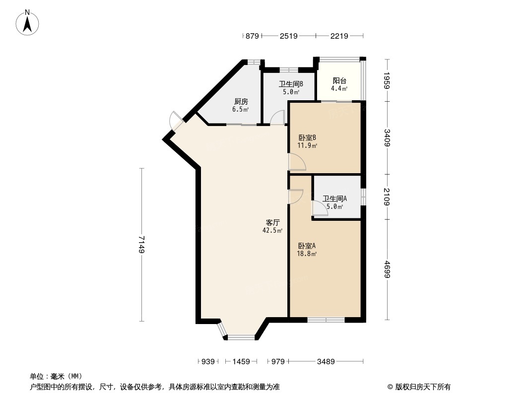 都江堰天伦花园户型图