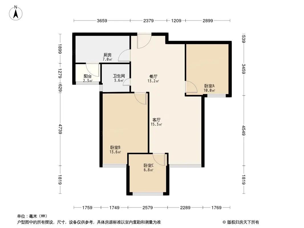 金科东方雅郡户型图