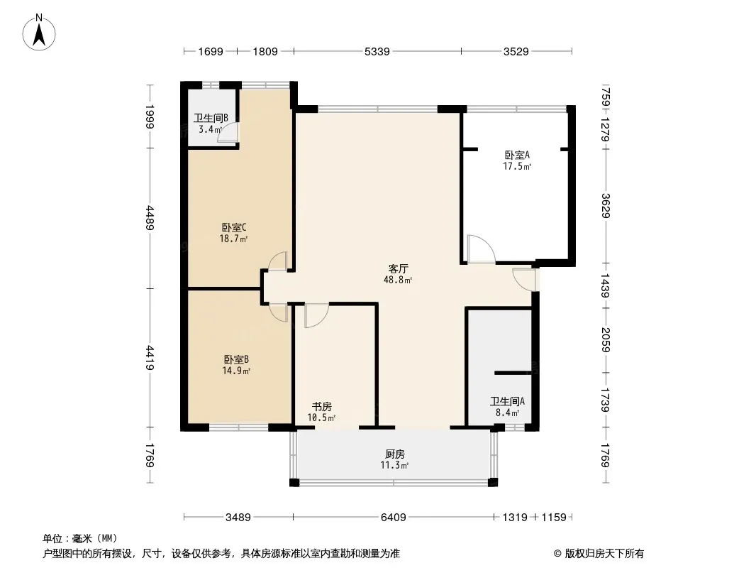 石油广都小区户型图